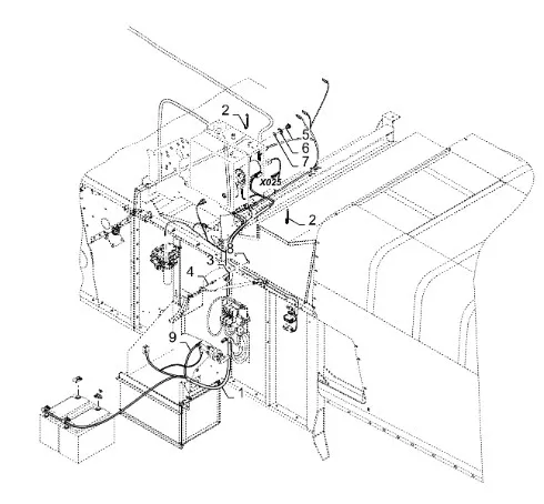 87732072 - Электрический разъём
